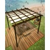 PERGOLAS EN ALUMINIO MADERA