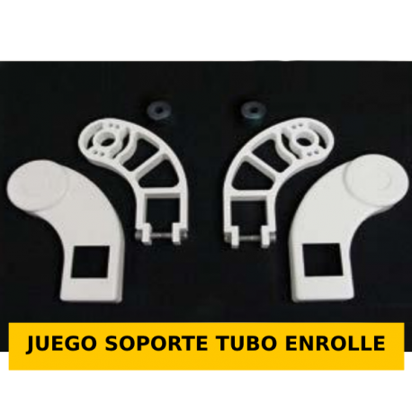 JUEGO SOPORTE TUBO ENROLLE