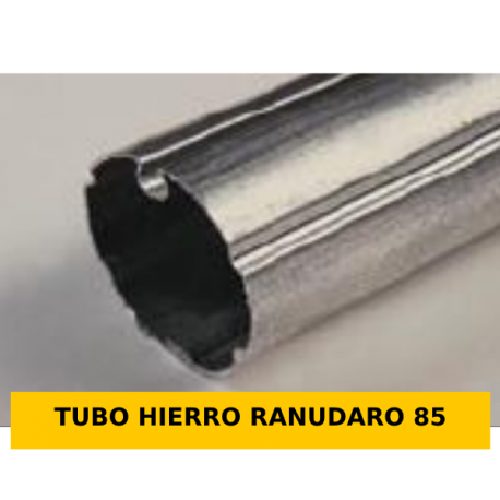 TUBO HIERRO RANURADO 85