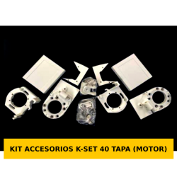 KIT ACCESORIOS K-SET 40 TAPA (PARA MOTOR)